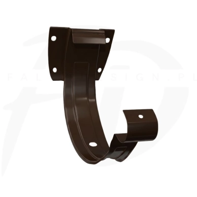 Hak doczołowy stalowy Inguri 125 kolor brązowy ciemny